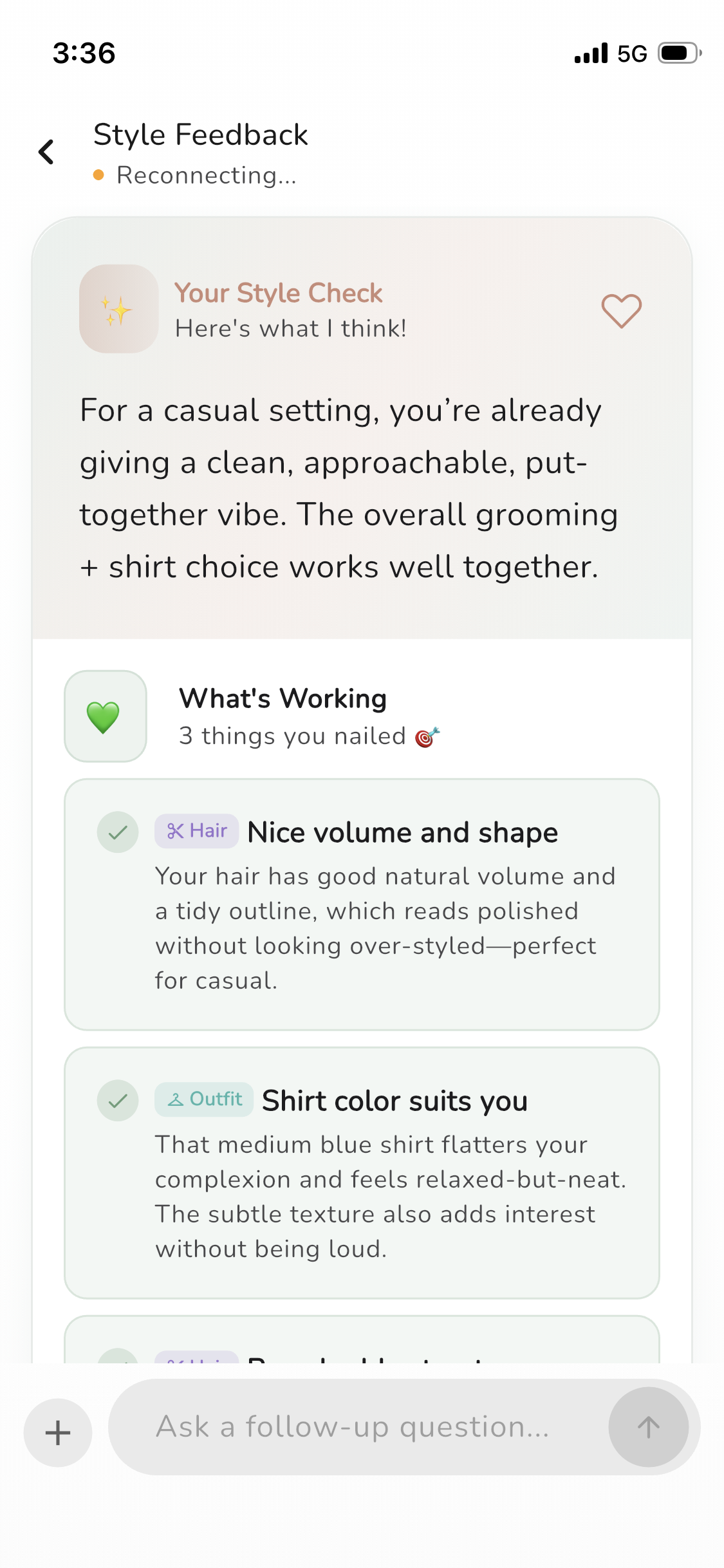 Chitti Style Feedback — AI style check